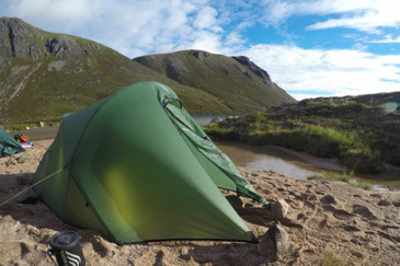 Wild camping