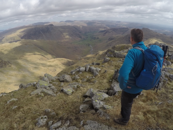 Classic Mountain Hike Crinkle Crags Bowfell Teamwalking