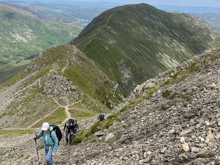 Fairfield and Deepdale Horseshoe Lake District