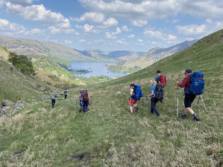 Fairfield and Deepdale Horseshoe Lake District