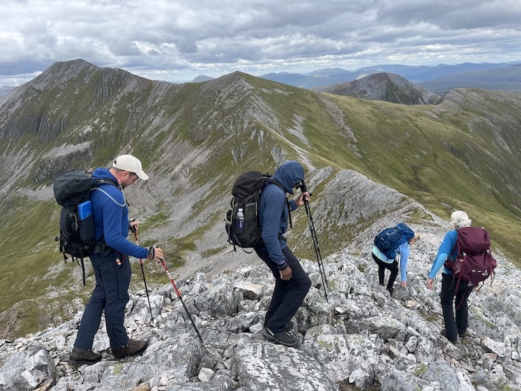 Mamores Scotland wild camping trip