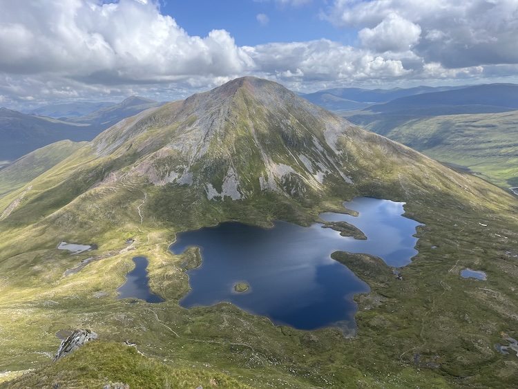 Mamores Scotland wild camping trip
