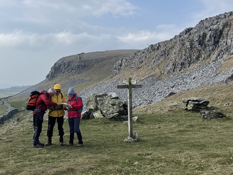 NNAS Bronze navigation skills Yorkshire Dales TeamWalking