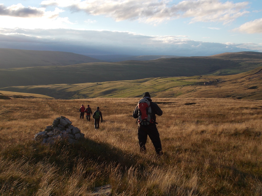NNAS Gold Navigation Skills courses in the Yorkshire Dales | TeamWalking | Map and Compass Skills | Hill Skills
