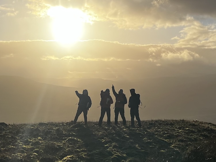 NNAS Gold Award Yorkshire Dales TeamWalking Mark Reid