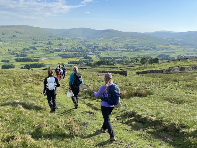 Yorkshire Dales walking weekend Hawes wensleydale