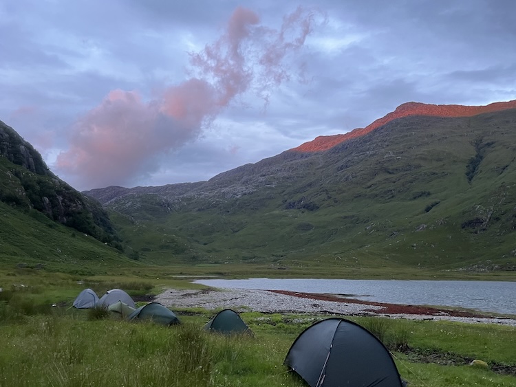 rough bounds of Knoydart wild camping expedition Scotland