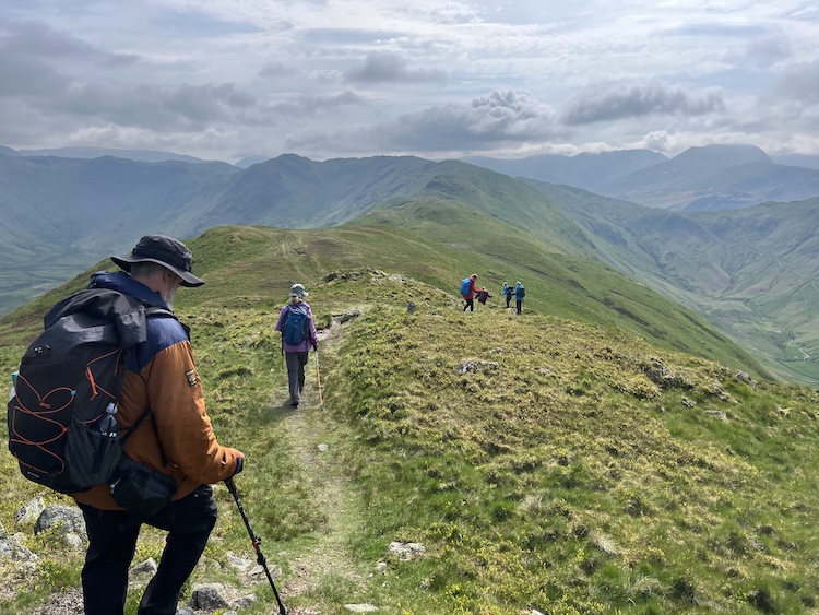 walking the wainwrights Far Eastern fells with Mark Reid TeamWalking