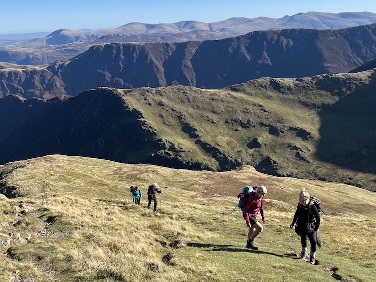 Walking the Wainwrights North Western Fells with Mark Reid TeamWalking