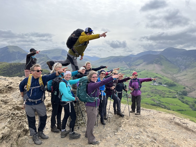 Walking the Wainwrights North Western Fells with Mark Reid TeamWalking